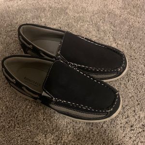 Toddler Boys Black Loafers